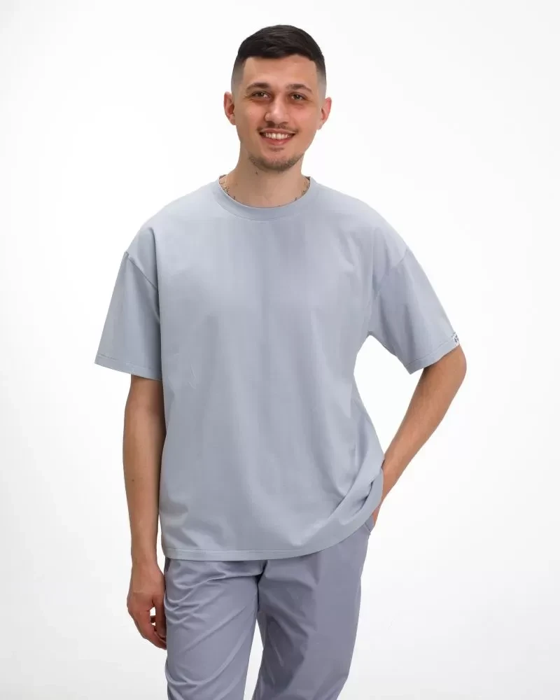 Unisex medical T-shirt gray 453-328-922 (6637746) фото 3