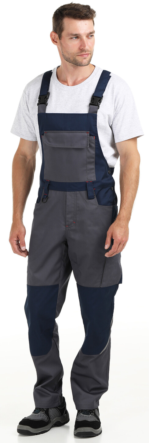 Work overalls "PATRIOT" gray-blue (55500052) фото 5