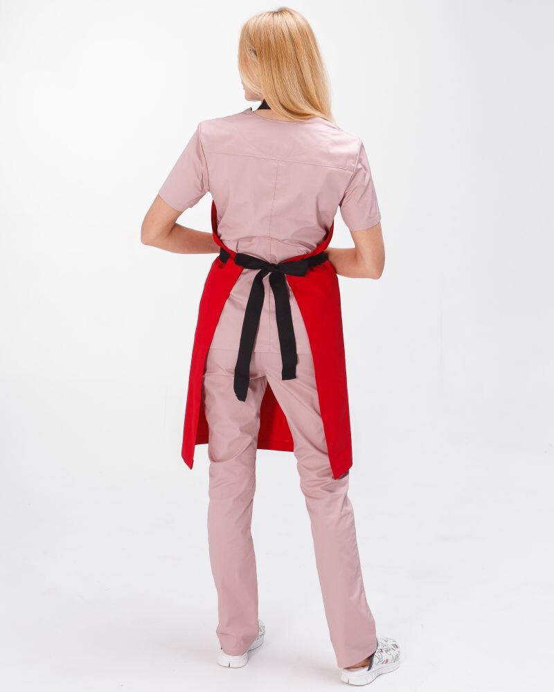 Professional water repellent apron Rimini red 173-339-909 (6613859) фото 2