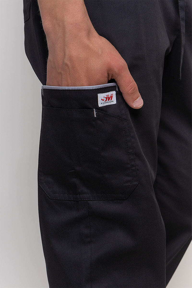 Manhattan Men's Medical Joggers. Black (5437030) фото 5