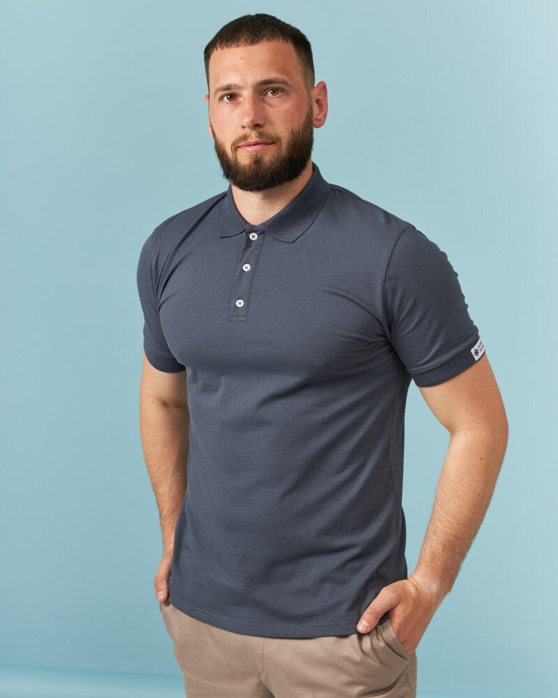 Medical Polo Men's Dark Gray 148-408-700 (6613759) фото 1