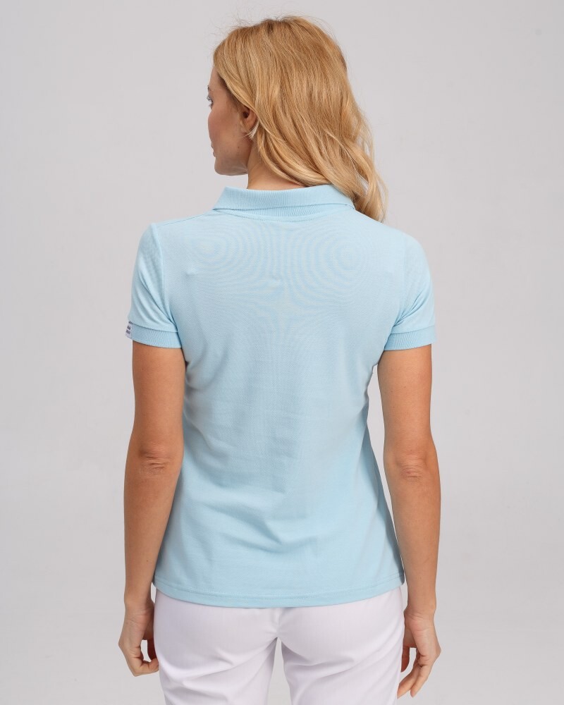 Medical polo for women blue 147-333-677 (6613380) фото 2