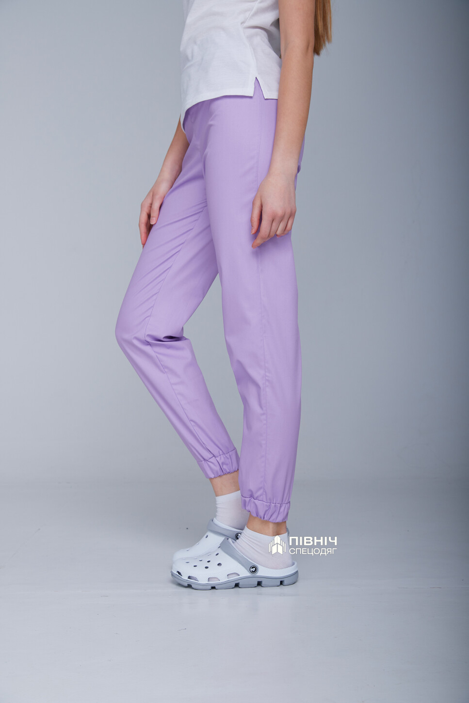Women's medical trousers "Monica" purple (3399122) фото 7