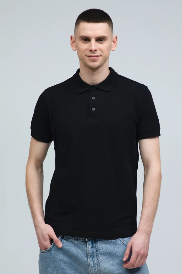 Men's Polo Shirt ST9060 Black (BLO) STEDMAN LUX POLO (5137928) фото 1