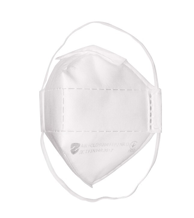 Респиратор одноразовый Sizam без клапана выдоха air fold 9204 ffp2 35112 (8137999) фото 1