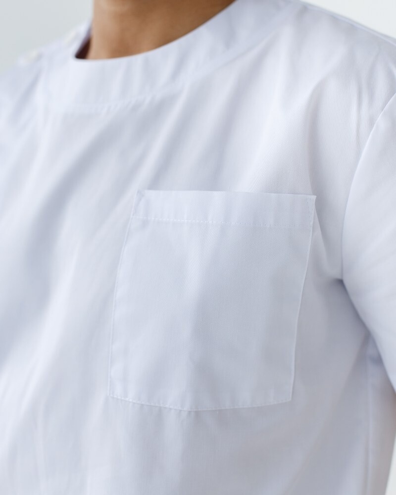 Медицинский костюм мужской Техас белый 136-324-677 (6613694) фото 6