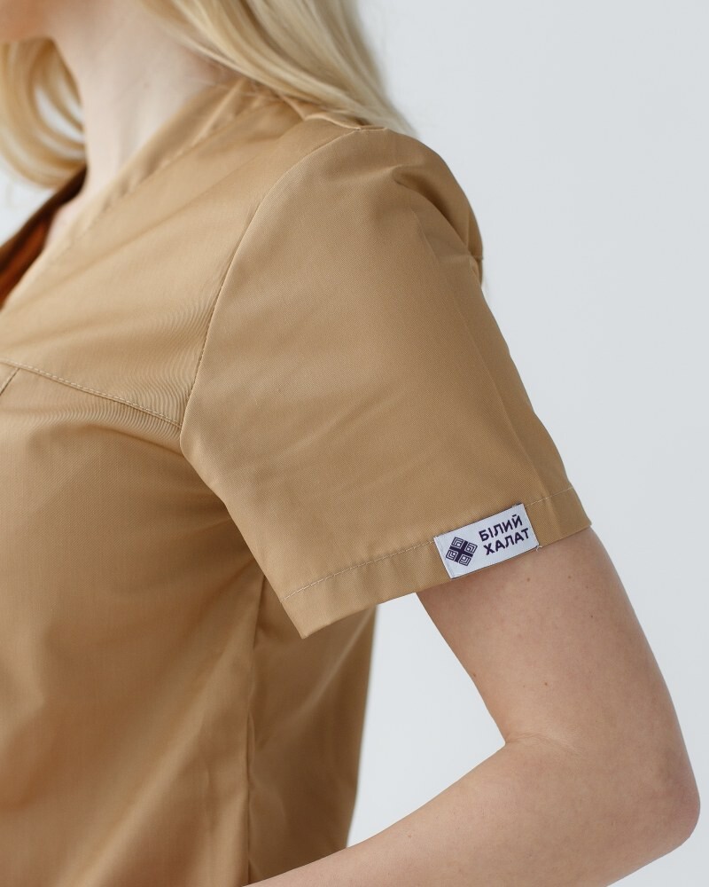 Medical shirt women's Topaz sandy 164-323-705 (6613483) фото 5