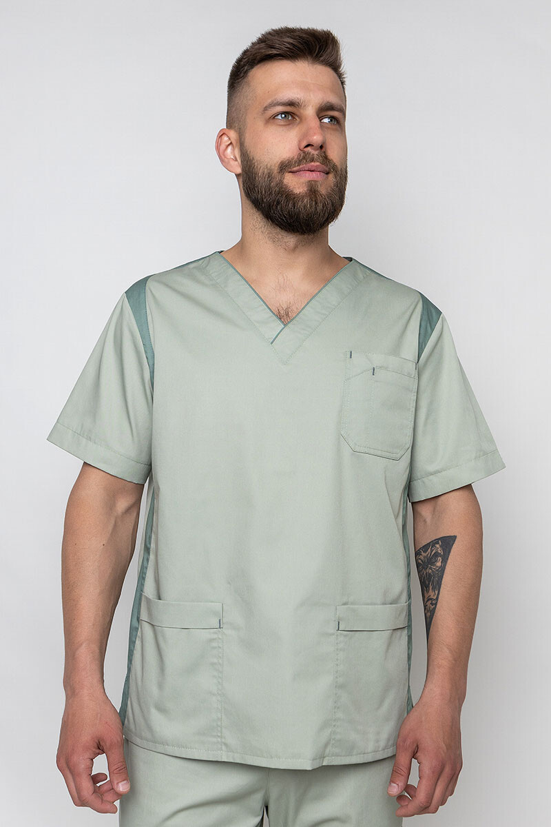 Medical jacket for men Manhattan. Pistachio (5437050) фото 1