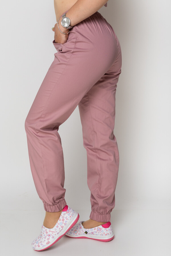 Women's jogger trousers. COTTON. Ash Rose (549943) фото 3