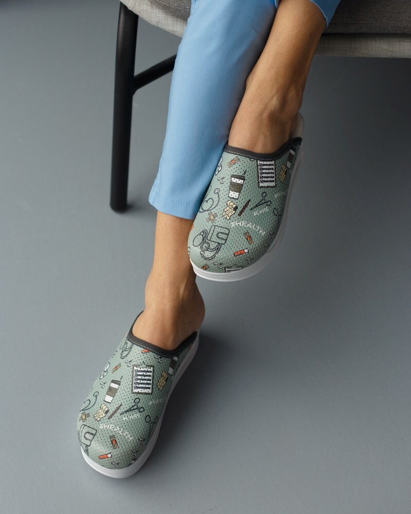 Взуття медичне сабо Health Olive з підошвою AirMax 149-350-699 (6613178) фото 3