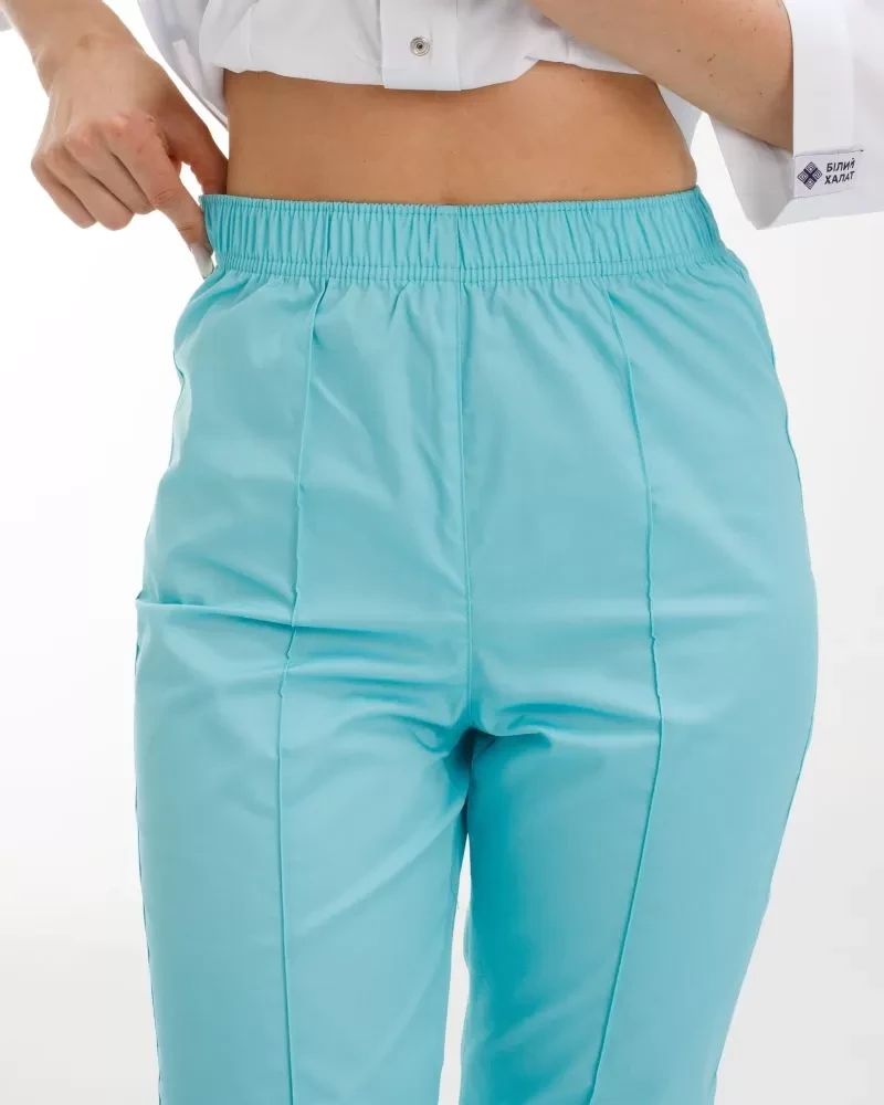 Medical suit for women Sakura white-menthol 124-441-679 (6637839) фото 4