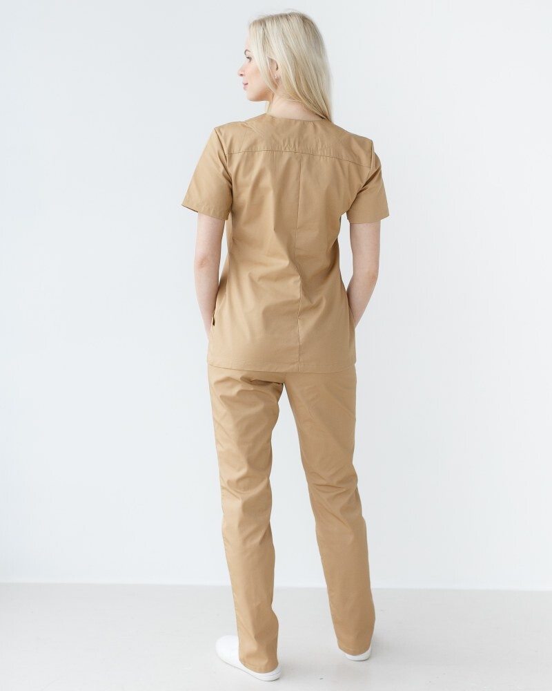 Medical shirt women's Topaz sandy 164-323-705 (6613483) фото 2