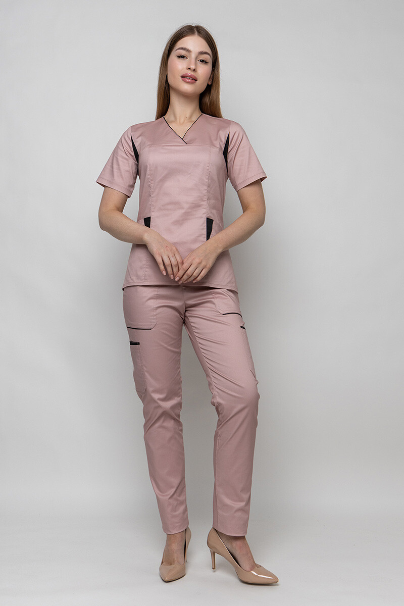 Medical suit Emelie-stretch. Ash Rose (5436929) фото 1