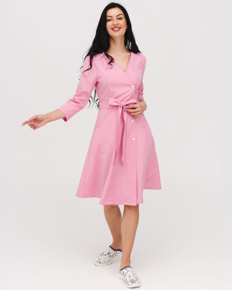 Medical dress for women Provence pink 178-337-677 (6613943) фото 5