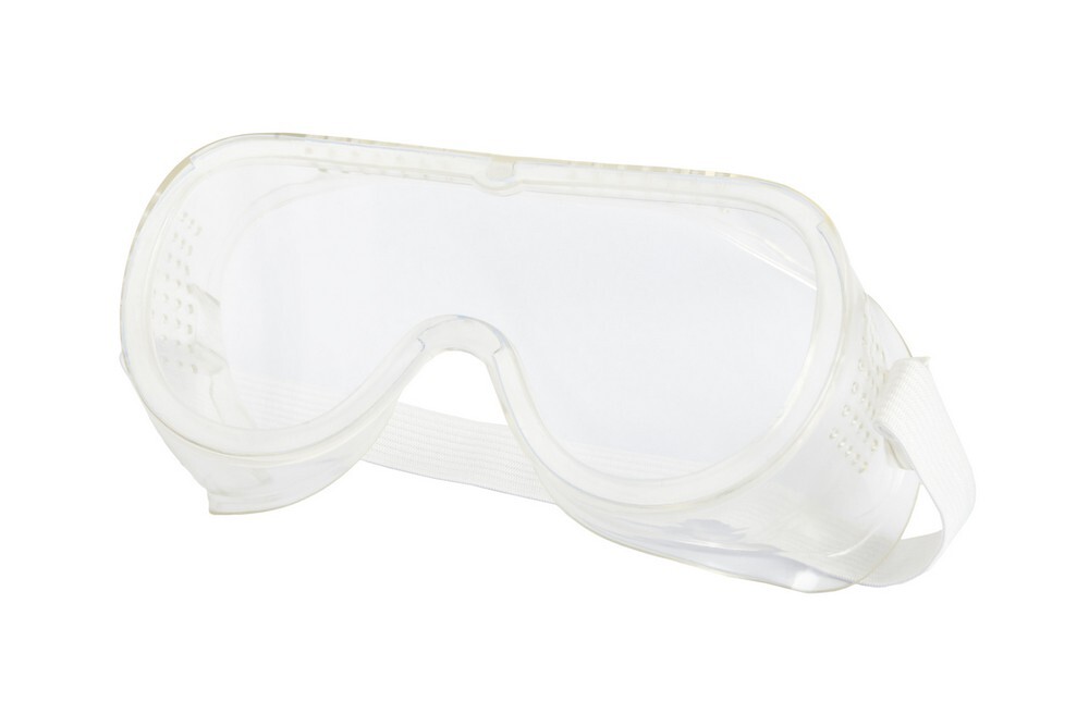 Окуляри закриті MASTERTOOL ПАНОРАМА оправа силікон вентиляційні отвори l клас прозорі 82-0100 (5211926) фото 1