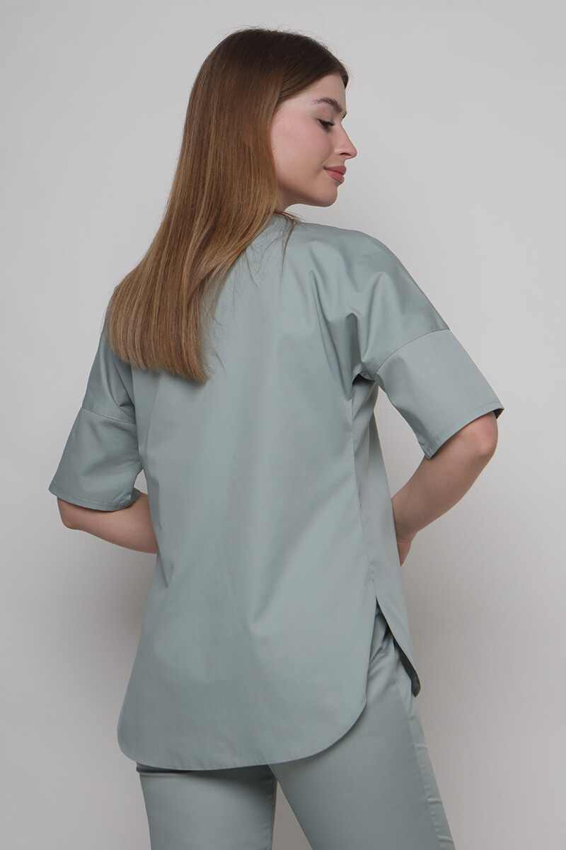 Куртка женская хирургическая Рио. Олива светлая. COTTON. (5437001) фото 2