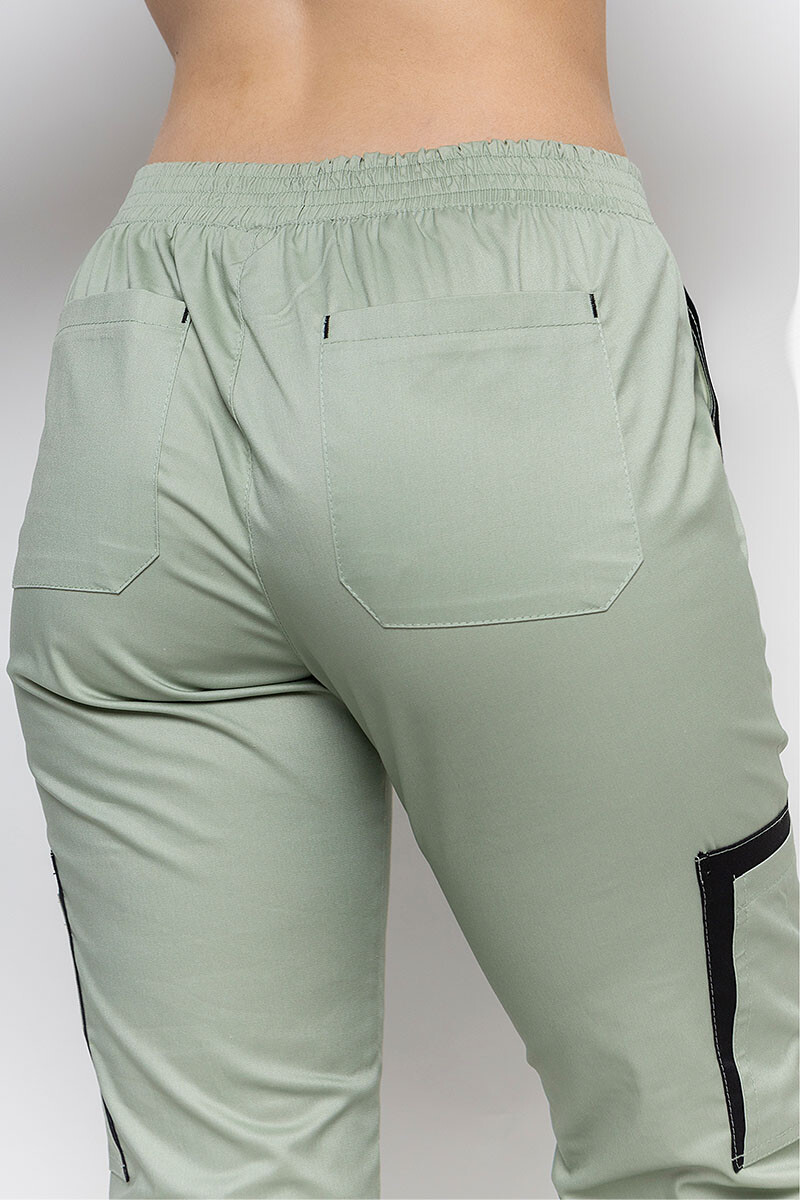 Medical Emeli-stretch trousers for women. Pistachio (5436970) фото 10