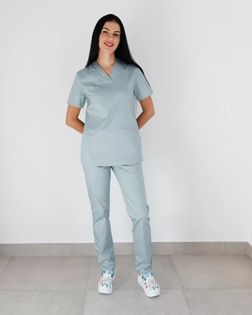 Medical Suit Female Topaz Light Mint 488-426-705 (6637809) фото 3