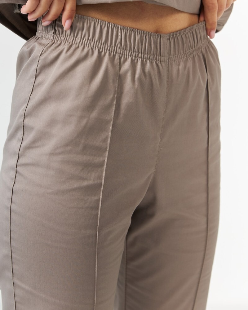 Women's medical mocha pants 163-421-758 (6613647) фото 4