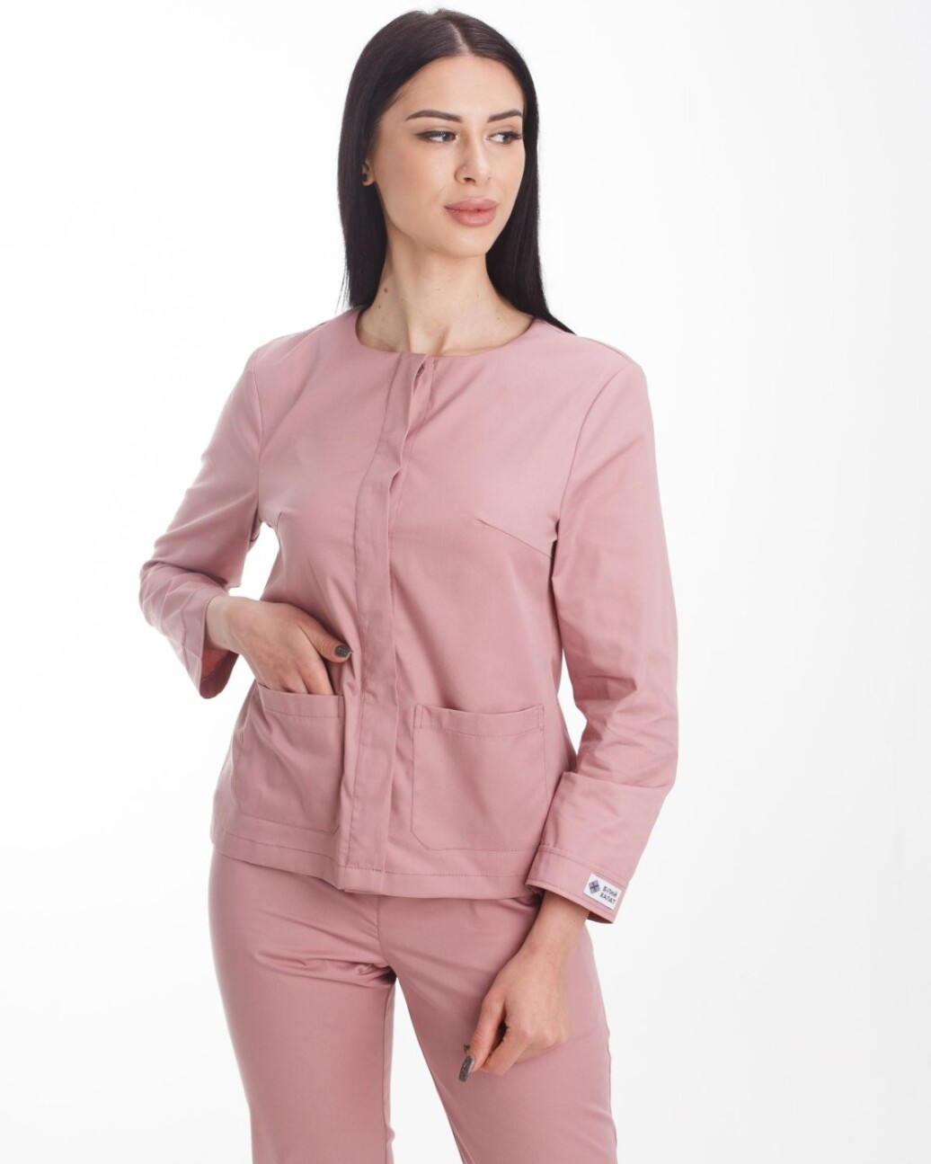 Medical suit women's Jacqueline ash pink 440-429-677 (6613360) фото 3