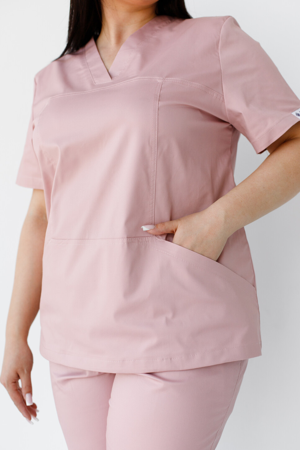 Women's medical suit Topaz light purple Elitе Stretch 488-429-705 (6624440) фото 8