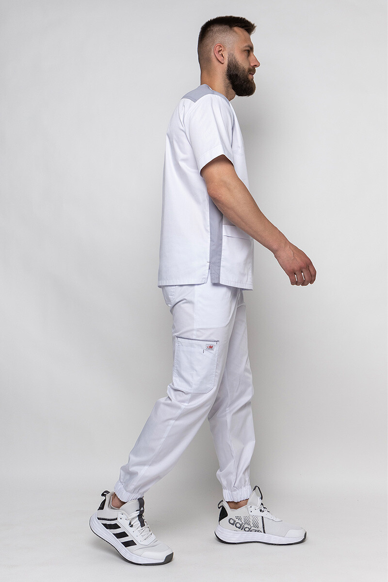 Manhattan Men's Joggers Suit. White (5437023) фото 4