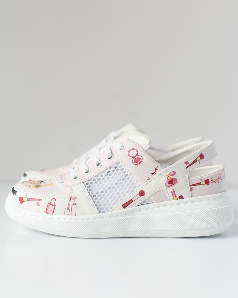 Обувь медицинская кроссовки с открытой пяткой Beauty Pink PU подошва 347-359-850 (6613135) фото 2