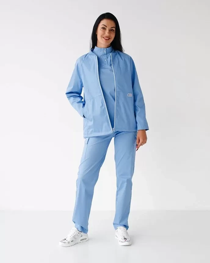 Medical jacket women's Atlanta blue 522-333-842 (6637346) фото 2