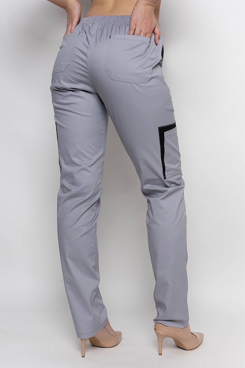 Medical suit Emily-stretch female. Smoke (5436919) фото 12