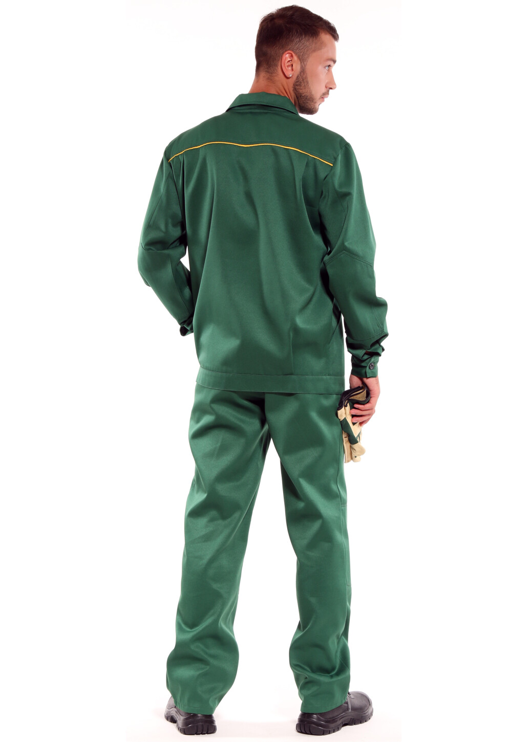Suit worker "STANDARD" (fabric of Greta 210) - semi-overalls and a jacket (1233) фото 4