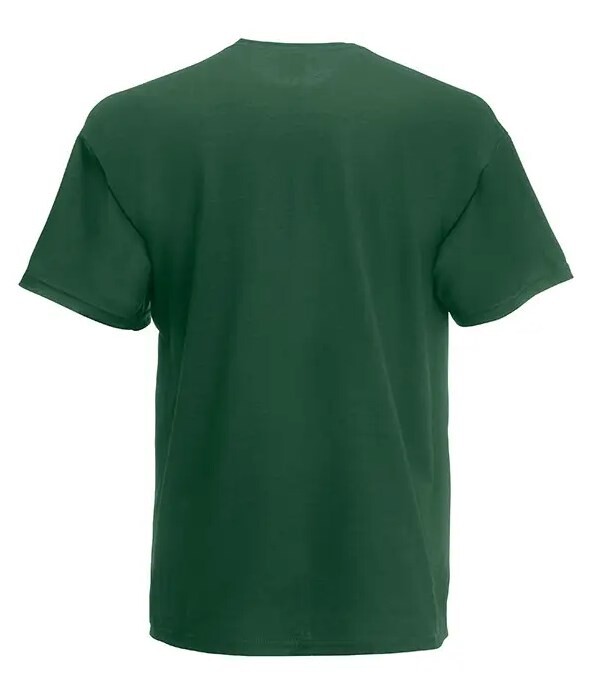 T-shirt working Fruit of the loom" green 165 g/m2 (220036) фото 7