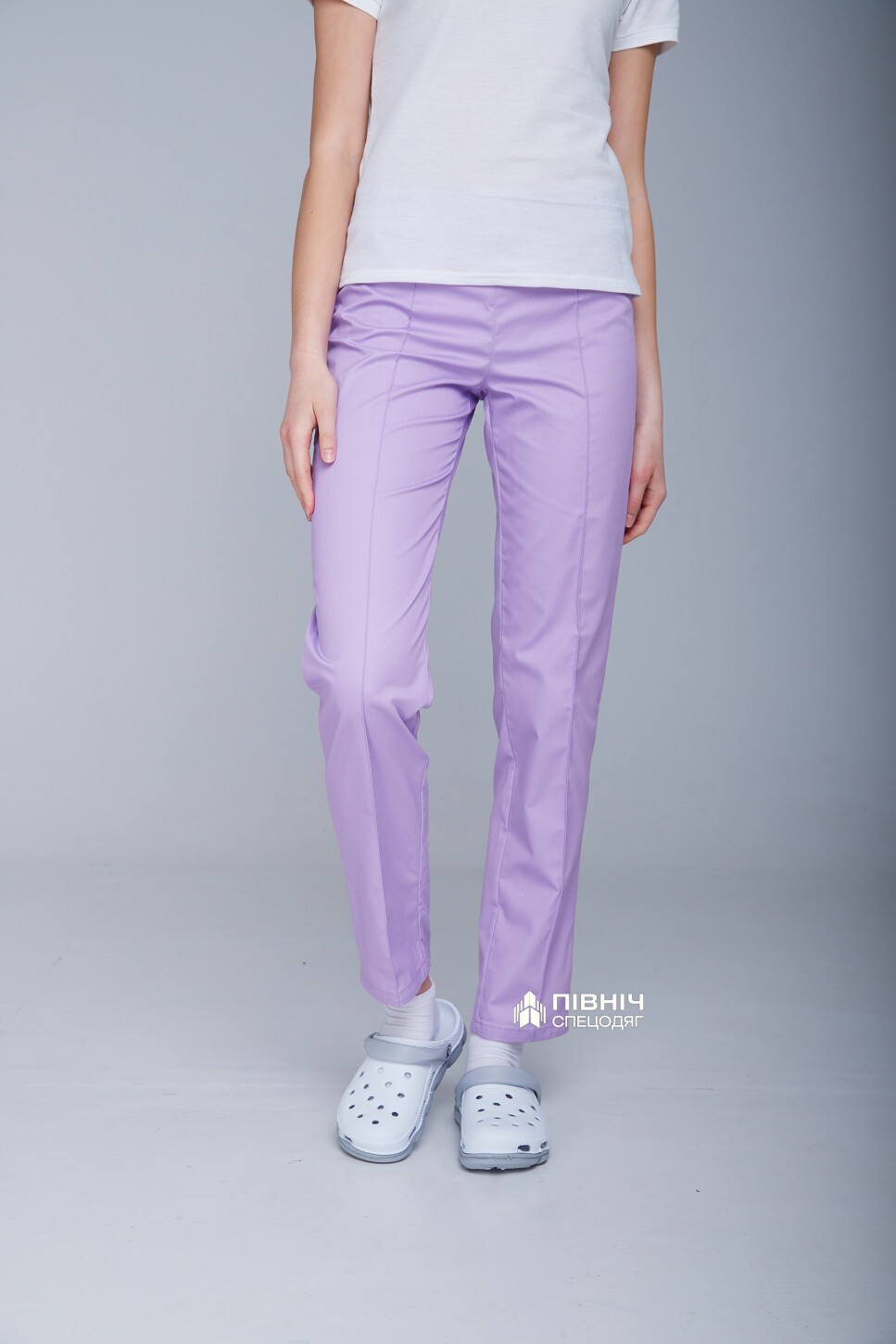 Women's medical trousers "Beatrice" purple (3399125) фото 9
