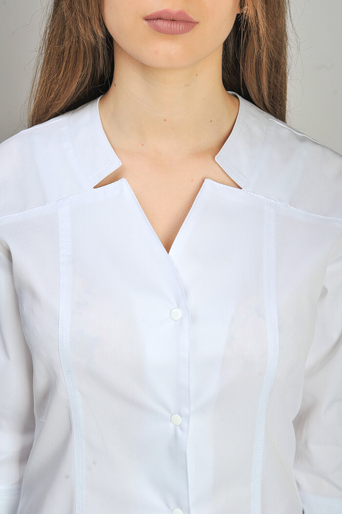 Isabella Jacket. White with red (trim) (544990) фото 3