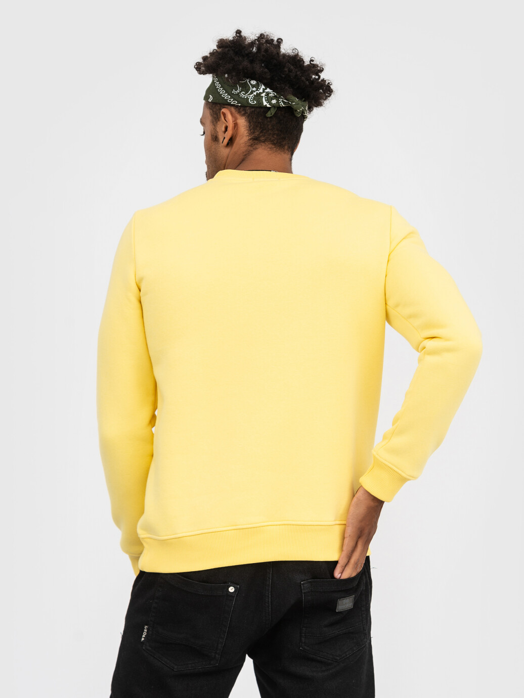 Свитшот UNISEX с начесом U-0301 желтый (5110235) фото 5