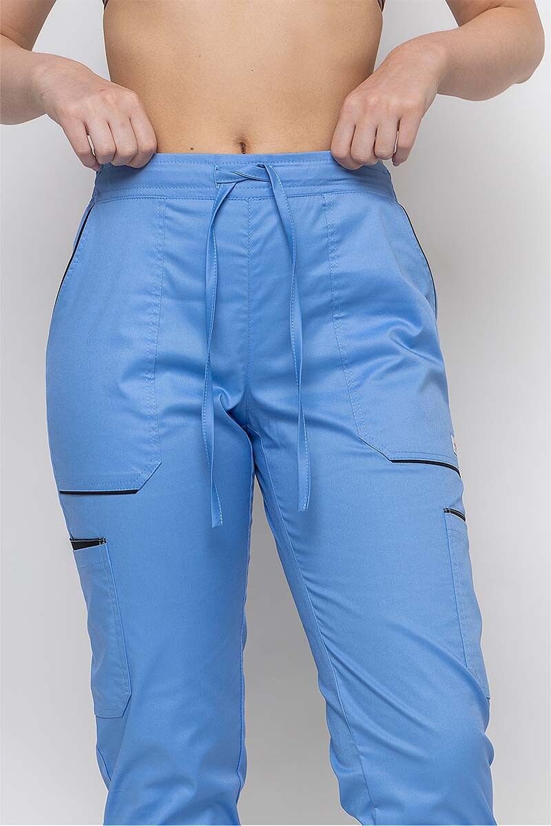 Medical Emeli-stretch trousers for women. Blue (5436962) фото 3