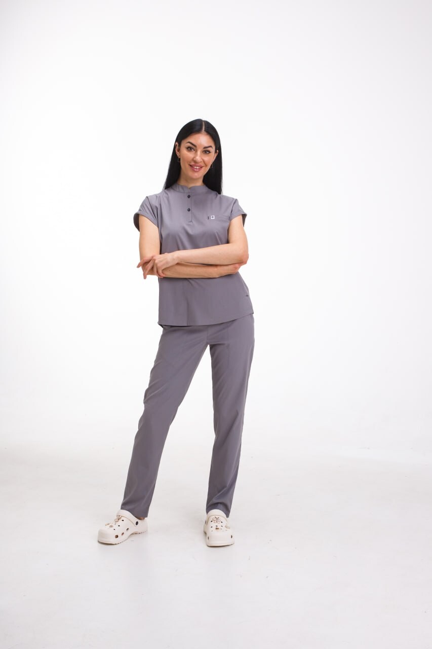 Women's medical suit Sydney gray 497-328-677 (6636873) фото 1