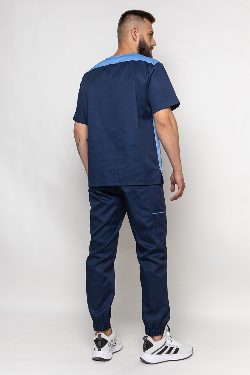 Men's suit with joggers Manhattan. Dark blue (5437022) фото 4