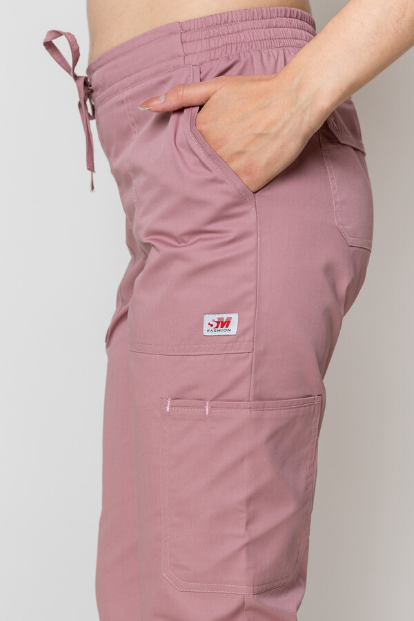 Suit Ice+Br. Virginia. COTTON. White + ash rose + pink / ash rose (5410047) фото 10