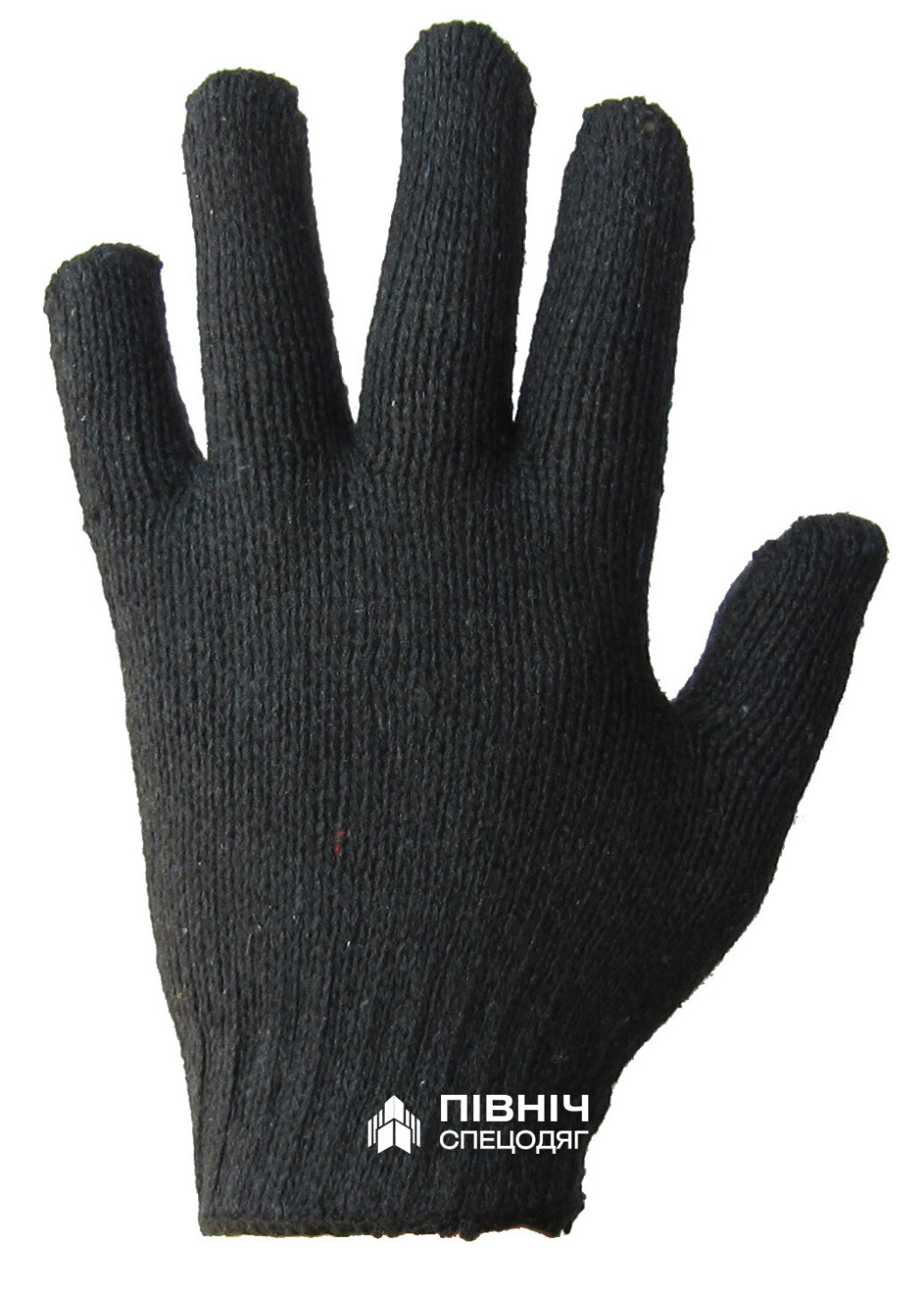Work gloves with PVC black point (61) фото 2