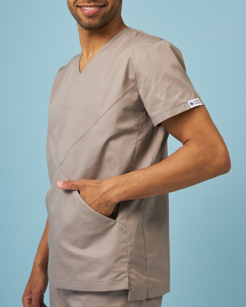 Medical suit for men Milan mocha 134-421-708 (6613713) фото 5