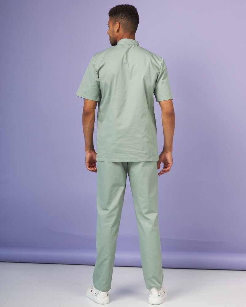 Medical suit for men London olive-gray 133-357-679 (6613680) фото 2