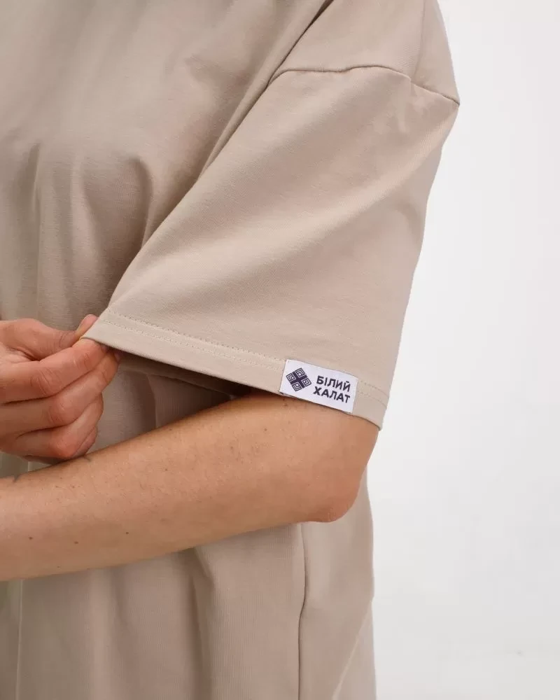 Unisex medical T-shirt beige 453-367-730 (6637749) фото 5