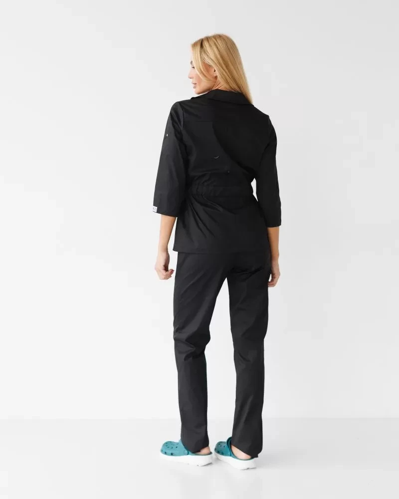 Medical suit female Cape Town black 523-321-679 (6637711) фото 4