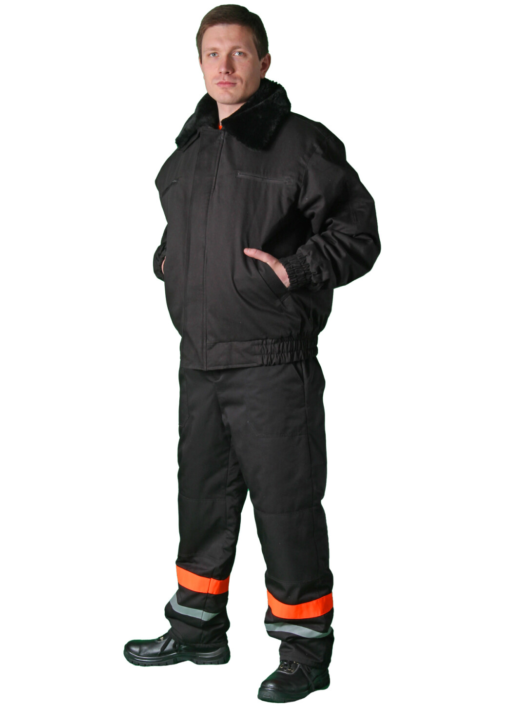 Worker suit - bib overall and jacket (220020) фото 1