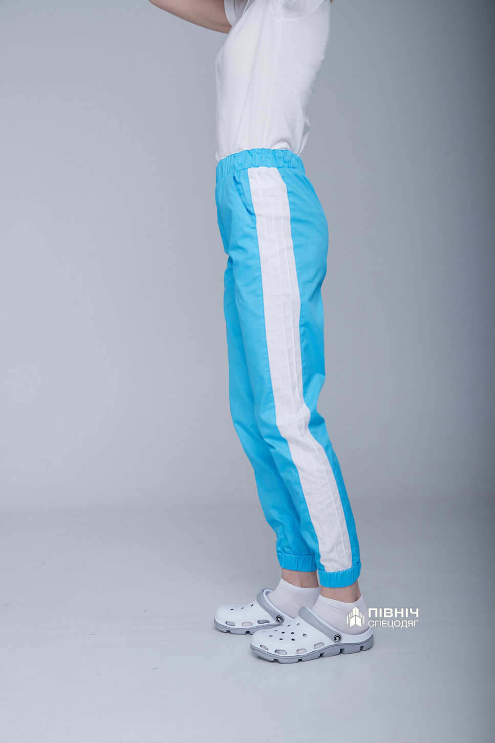 Women's medical trousers "Vanessa" sea wave (3399112) фото 7