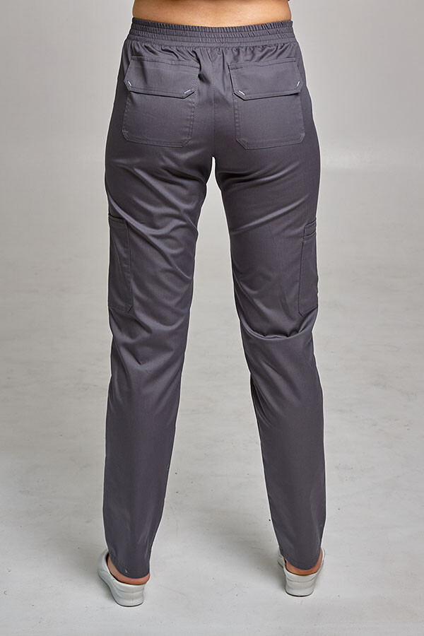 Women's Virginia trousers. COTTON. Asphalt (544947) фото 5