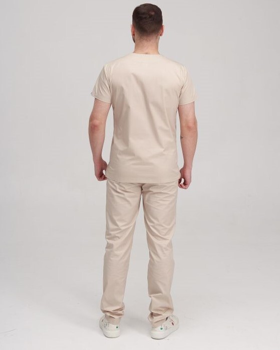 Medical suit for men Milan cream 134-460-708 (6613712) фото 2