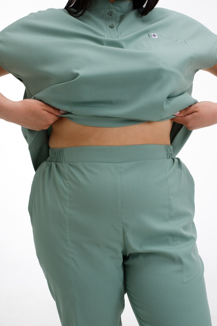 Women's medical suit Sydney olive 497-327-677 (6636869) фото 4