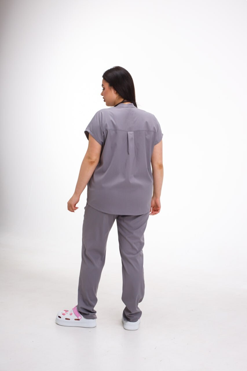 Women's medical suit Sydney gray 497-328-677 (6636873) фото 8