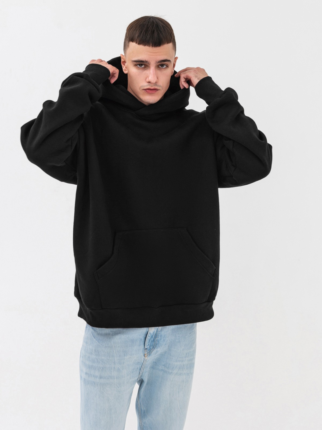 Hoodie OVERSIZE UNISEX with pile (5112305) фото 1